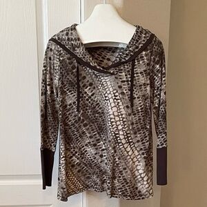 Calvin Klein knit long sleeve hoodie